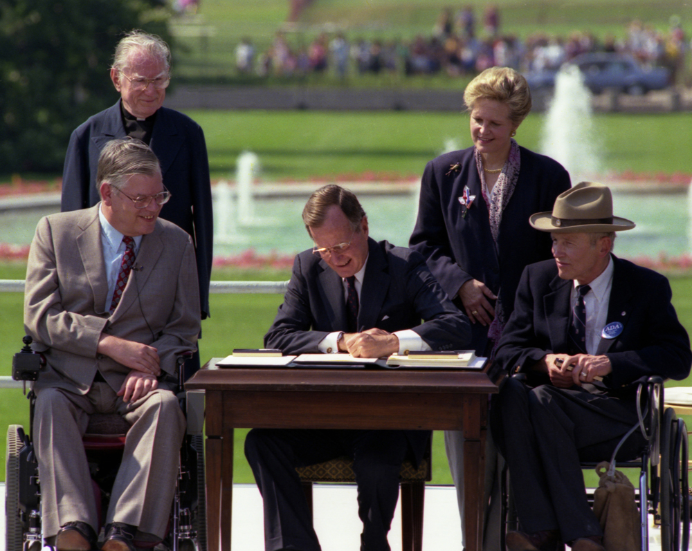 Americans with Disabilities Act was Signed